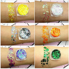 Load image into Gallery viewer, Diamond Sequins Long Lasting Shimmer Glitter Mermaid Sequins Eyeshadow freeshipping - Tyche Ace