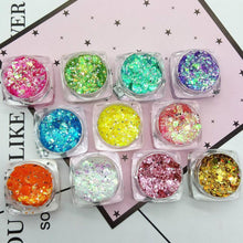 Load image into Gallery viewer, Diamond Sequins Long Lasting Shimmer Glitter Mermaid Sequins Eyeshadow freeshipping - Tyche Ace