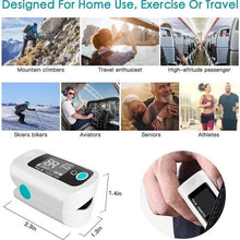 Load image into Gallery viewer, Digital Finger Pulse Oximeter Blood Oxygen Saturation Heart Rate Monitor freeshipping - Tyche Ace