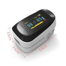 Load image into Gallery viewer, Digital Portable Fingertip Blood Oxygen Saturations Perfusion Index Heart Rate Monitor freeshipping - Tyche Ace