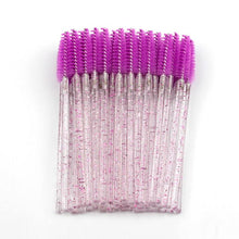 Load image into Gallery viewer, Disposable Crystal Diamond Handle Eyelash Makeup Mascara Wands freeshipping - Tyche Ace