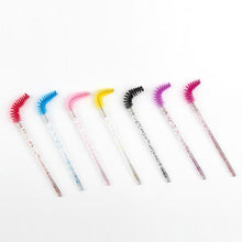 Load image into Gallery viewer, Disposable Crystal Diamond Handle Eyelash Makeup Mascara Wands freeshipping - Tyche Ace