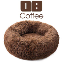 Load image into Gallery viewer, Dog Cat Super Soft Round Velvet Washable Long Plush  Best Pet Dog Bed freeshipping - Tyche Ace