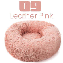 Load image into Gallery viewer, Dog Cat Super Soft Round Velvet Washable Long Plush  Best Pet Dog Bed freeshipping - Tyche Ace