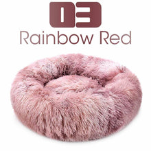 Load image into Gallery viewer, Dog Cat Super Soft Round Velvet Washable Long Plush  Best Pet Dog Bed freeshipping - Tyche Ace