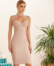 Load image into Gallery viewer, Women Bandage Backless Hollow Out Bodycon Dress - Tyche Ace