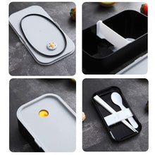 Load image into Gallery viewer, Eco Friendly Food Microwave Heated Lunch Box Containers freeshipping - Tyche Ace