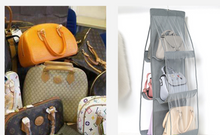 Load image into Gallery viewer, Eco-Friendly Wardrobe Hanging Handbag Storage Bag Organiser freeshipping - Tyche Ace