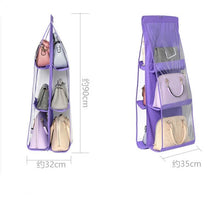 Load image into Gallery viewer, Eco-Friendly Wardrobe Hanging Handbag Storage Bag Organiser freeshipping - Tyche Ace