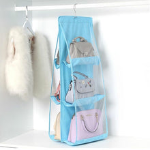 Load image into Gallery viewer, Eco-Friendly Wardrobe Hanging Handbag Storage Bag Organiser freeshipping - Tyche Ace