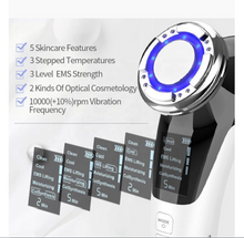 Load image into Gallery viewer, EMS  Warm and Cool LED Light Therapy Sonic Vibration Wrinkle Removal Skin Tightening Device freeshipping - Tyche Ace