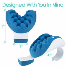 Load image into Gallery viewer, Ergonomically Designed Neck Shoulder Relaxer Tension Relieving Neck Support freeshipping - Tyche Ace