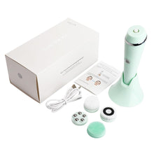 Load image into Gallery viewer, Face 4 In1 Waterproof Electric Deep Cleansing Spin Brush Pore Cleaner Makeup Remover freeshipping - Tyche Ace