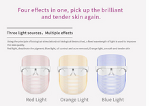 Load image into Gallery viewer, Facial Beauty 7 LED Colour Photodynamic Therapy Skin Care Home Use Masks freeshipping - Tyche Ace