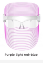 Load image into Gallery viewer, Facial Beauty 7 LED Colour Photodynamic Therapy Skin Care Home Use Masks freeshipping - Tyche Ace