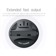 Load image into Gallery viewer, Fast Wireless Car Charger for iPhone and Cup Holder freeshipping - Tyche Ace