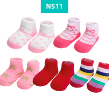 Load image into Gallery viewer, 5Pairs Pack Cotton Short Socks For Kids