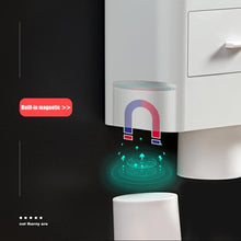 Load image into Gallery viewer, Magnetic Automatic Toothbrush Bathroom Accessories Holder & Toothpaste Dispenser