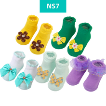 Load image into Gallery viewer, 5Pairs Pack Cotton Short Socks For Kids