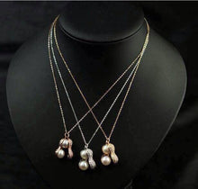 Load image into Gallery viewer, Pearl Peanut Stylish Trendy Women's Pendant Necklace
