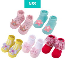 Load image into Gallery viewer, 5Pairs Pack Cotton Short Socks For Kids