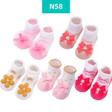 Load image into Gallery viewer, 5Pairs Pack Cotton Short Socks For Kids