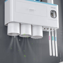 Load image into Gallery viewer, Magnetic Adsorption Toothbrush Holder Automatic Toothpaste  Dispenser - Tyche Ace