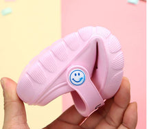 Load image into Gallery viewer, Unicorn Cartoon Design Flip Flops For Kids