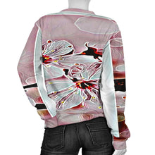 Load image into Gallery viewer, Floral Embosses: Pictorial Cherry Blossoms 01-03 Women's Sweater freeshipping - Tyche Ace