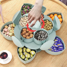 Load image into Gallery viewer, Flower Petal Shape Rotating Snack Nut Fruit Food Storage Organiser freeshipping - Tyche Ace