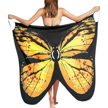 Load image into Gallery viewer, Summer Butterfly Print  Wrap Robe freeshipping - Tyche Ace