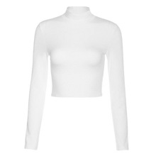 Load image into Gallery viewer, Sexy Backless Cotton Hollow Out Bandage Long Sleeve Knitted Top