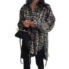 Load image into Gallery viewer, Women Asymmetrical Casual Long Sleeve Oversize Shirt - Tyche Ace