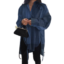 Load image into Gallery viewer, Women Asymmetrical Casual Long Sleeve Oversize Shirt - Tyche Ace