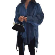 Load image into Gallery viewer, Women Asymmetrical Casual Long Sleeve Oversize Shirt - Tyche Ace