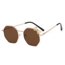 Load image into Gallery viewer, Girls Bow Metal Frame Anti Blue Light Sunglasses freeshipping - Tyche Ace