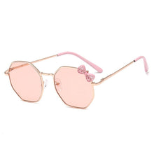 Load image into Gallery viewer, Girls Bow Metal Frame Anti Blue Light Sunglasses freeshipping - Tyche Ace