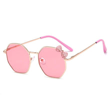 Load image into Gallery viewer, Girls Bow Metal Frame Anti Blue Light Sunglasses freeshipping - Tyche Ace