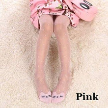 Load image into Gallery viewer, Girls Cute Cat Cartoon Character Sheer Thin Stockings freeshipping - Tyche Ace