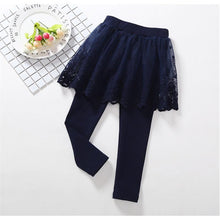 Load image into Gallery viewer, Girls Princess Lace Leggings Skirt Pants freeshipping - Tyche Ace