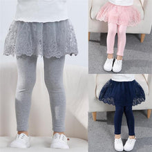 Load image into Gallery viewer, Girls Princess Lace Leggings Skirt Pants freeshipping - Tyche Ace