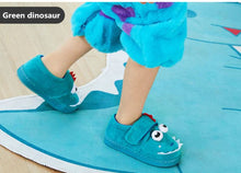Load image into Gallery viewer, Animal Cartoon Design Fluffy Warm Slippers For Kids