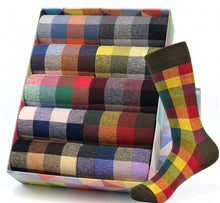 Load image into Gallery viewer, Casual Business Happy Combed Breathable Cotton Socks For Men