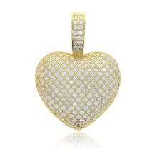 Load image into Gallery viewer, Heart Pendant Choker Cubic Zirconia CZ Stone Heart Charm Necklace freeshipping - Tyche Ace