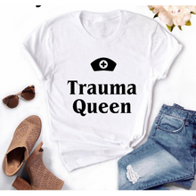 Load image into Gallery viewer, Hero Cropped T Nurse T Shirt female plus size tops freeshipping - Tyche Ace