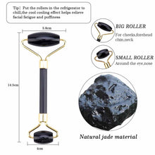 Load image into Gallery viewer, Jade Stone Quartz Natural Crystal Stone Facial Skin Care Massage Set freeshipping - Tyche Ace