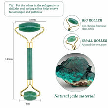 Load image into Gallery viewer, Jade Stone Quartz Natural Crystal Stone Facial Skin Care Massage Set freeshipping - Tyche Ace