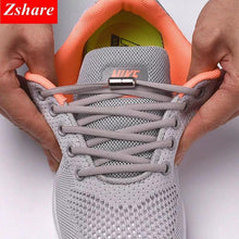 Load image into Gallery viewer, Kids and Adults Quick Lazy No Tie Round Elastic Shoe Laces freeshipping - Tyche Ace
