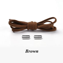 Load image into Gallery viewer, Kids and Adults Quick Lazy No Tie Round Elastic Shoe Laces freeshipping - Tyche Ace