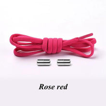 Load image into Gallery viewer, Kids and Adults Quick Lazy No Tie Round Elastic Shoe Laces freeshipping - Tyche Ace